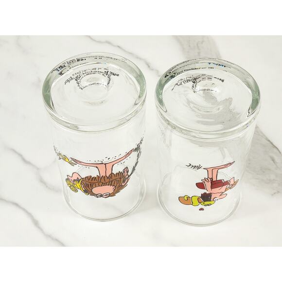 B.C. Ice Age Comic Collector Drinking Clear Glass 12oz Arby's 1981 x2 Vintage - Picture 11 of 13